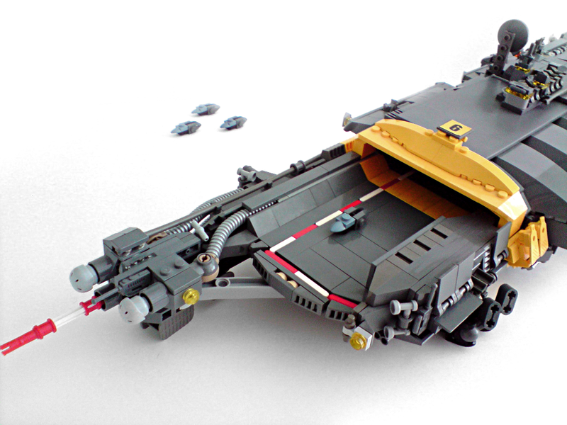 Illustration for article titled LEGO Homeworld Ships Are Works Of Art